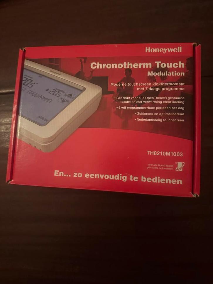 Honeywell Chronotherm Touch Modulation Klokthermostaat, Doe-het-zelf en Verbouw, Thermostaten, Gebruikt, Slimme thermostaat, Ophalen