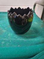 bloempot zwart gekarteld boltze home, Ophalen of Verzenden, 'T Olde Gre-j, Info@toldegrej.nl, Endepoelstraat 20f Didam