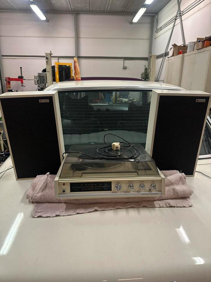 Vintage panasonic platenspeler Panasonic, D&R mengpaneel, Audio, Tv en Foto, Stereo-sets, Gebruikt, Tuner of Radio, Sony, Losse componenten