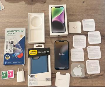 Iphone 14 || krasvrij! || volledig pakket || nieuwstaat beschikbaar voor biedingen