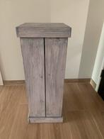 Houten zuil / sokkel - 83 cm hoog, Huis en Inrichting, Woonaccessoires | Zuilen en Pilaren, Ophalen, Gebruikt