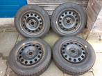 15 inch stalen velgen met winterbanden voor mini (4x100), Auto-onderdelen, Banden en Velgen, Ophalen, Gebruikt, 15 inch, 175 mm