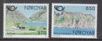 Faroer postfris Michel nr 219/20, Postzegels en Munten, Verzenden, Denemarken, Postfris