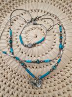 Native Sieraden Set - Turquoise & Schelp - Arizona, Ophalen of Verzenden, Overige materialen