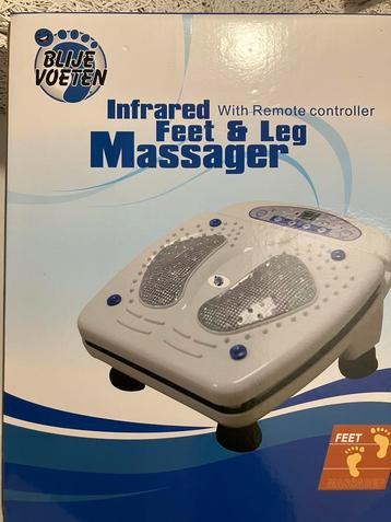 Massageapparaat voor de benen nieuw in doos beschikbaar voor biedingen