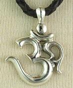 Zilveren hanger Ohm teken bruin, Bruin, Nieuw, Ophalen of Verzenden, Kruis of Symbool