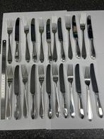 Keltum Kempen Begeer Puntfilet Verzilverd Bestek, Antiek en Kunst, Antiek | Bestek, Ophalen of Verzenden