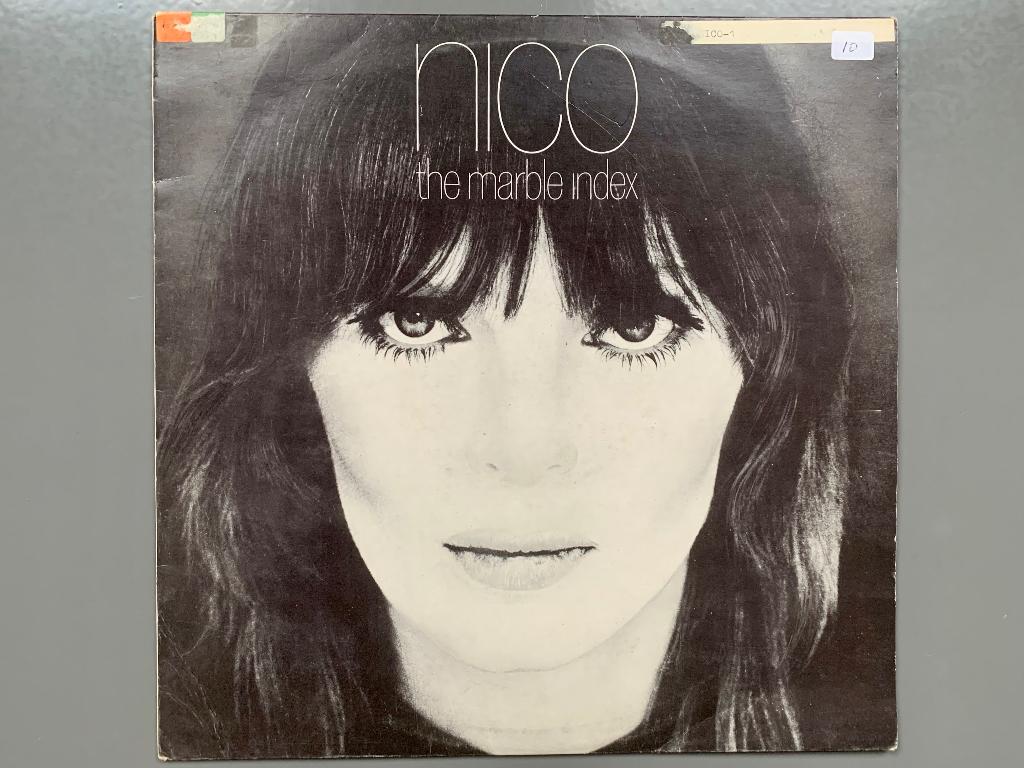 NICO 1978 LP Vinyl MARBLE INDEX Velvet Underground LIBRARY, Cd's en Dvd's, Vinyl | Rock, Gebruikt, Poprock, 12 inch, Ophalen of Verzenden
