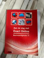 Exact Online Basisvaardigheden, Ophalen of Verzenden, Beta, Zo goed als nieuw, HBO