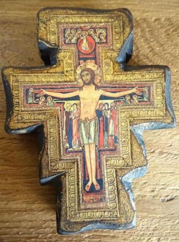 Sint Damiaans kruis. Verzamelstop beschikbaar voor biedingen