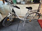 Dames fiets te koop zilver/zwart, Fietsen en Brommers, Fietsen | Dames | Damesfietsen, Ophalen, Zo goed als nieuw, Overige merken