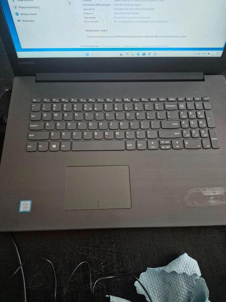 LENOVO 80XM i5 17.3INCH 8GB 120GB SSD, Computers en Software, Windows Laptops, Gebruikt, 17 inch of meer, SSD, 2 tot 3 Ghz, 8 GB