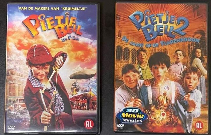 DVD's Pietje Bell 1 & 2, Cd's en Dvd's, Dvd's | Kinderen en Jeugd, Zo goed als nieuw, Alle leeftijden, Ophalen