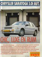 Autokampioen test Chrysler Saratoga 3.0i 1990, Gelezen, Overige merken, Ophalen of Verzenden