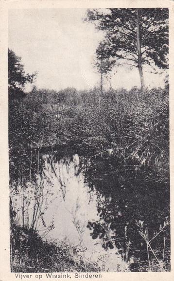 Ansichtkaart 1947 Sinderen Vijver op Wissink beschikbaar voor biedingen