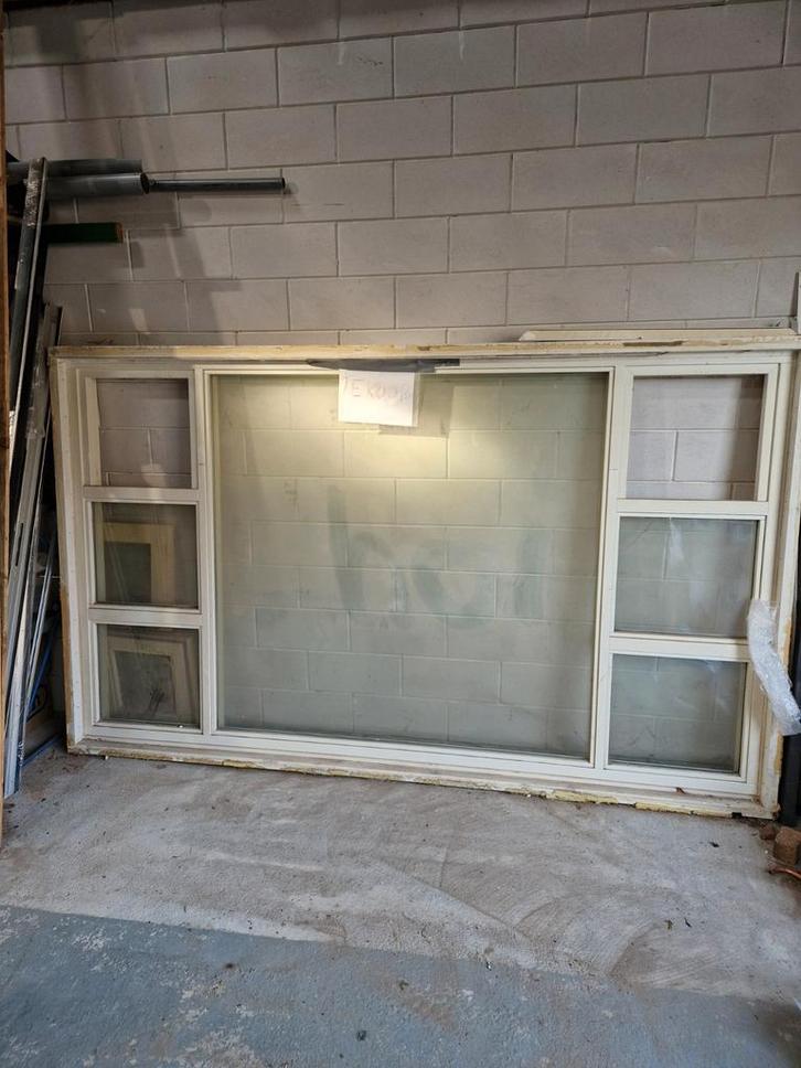 Meranti Kozijn HR++ Glas - 2800x1700mm, Doe-het-zelf en Verbouw, Glas en Ramen, Ophalen of Verzenden