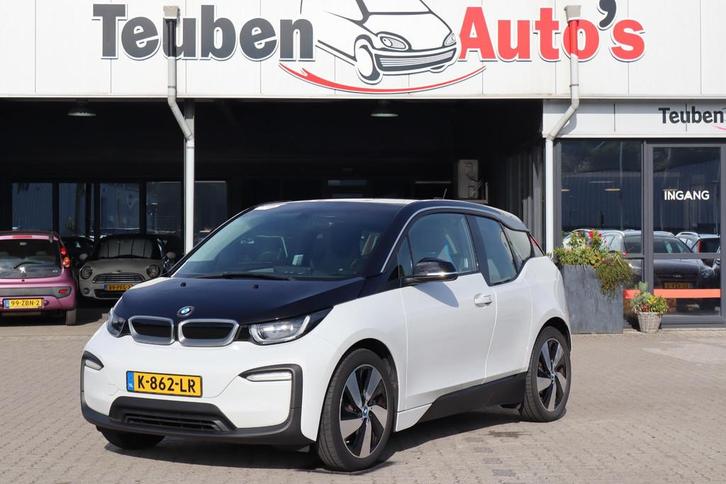 BMW i3 S 94Ah 33 kWh 91% SOH, Navigatie, Stoelverwarming, Cl, Auto's, BMW, Bedrijf, Te koop, i3, ABS, Airbags, Airconditioning
