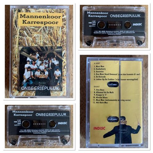 MannenKoor KarreSpoor: Onbegriepelijk, Cd's en Dvd's, Cassettebandjes, Voorbespeeld, Ophalen of Verzenden