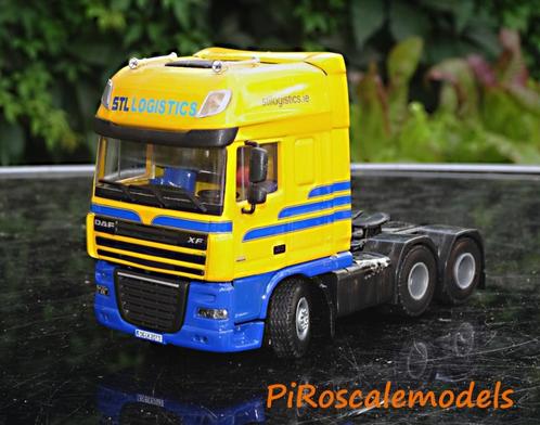 DAF XF SSC  "STL Logistics" , Hobby en Vrije tijd, Modelauto's | 1:50, Zo goed als nieuw, Bus of Vrachtwagen, Lion Toys, Ophalen of Verzenden
