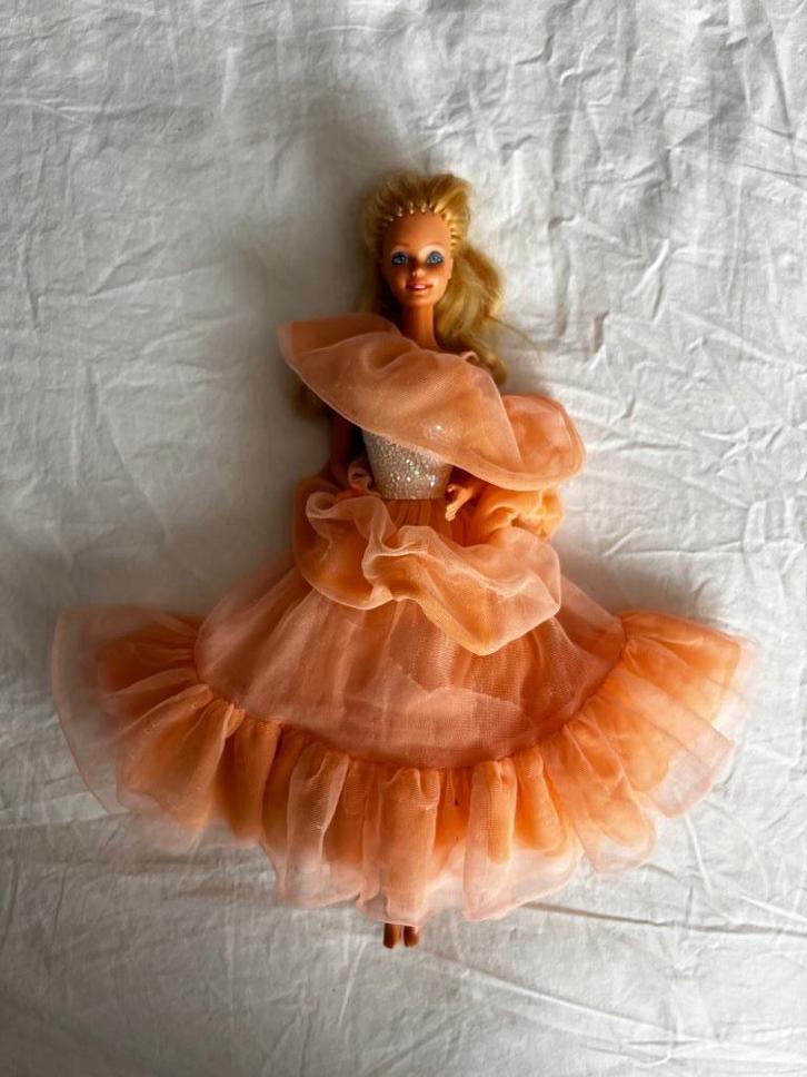 1984 Mattel Peaches n Cream Barbie, Verzamelen, Poppen, Gebruikt, Pop, Ophalen