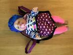 Poppen draagzak en luiertas, Kinderen en Baby's, Speelgoed | Poppen, Ophalen, Gebruikt, Babypop