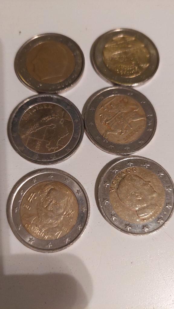 verschillende 2 euro, Postzegels en Munten, Munten | Europa | Euromunten, Losse munt, 2 euro, Overige landen, Ophalen of Verzenden