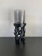 Diga Colmore Windlicht On People zwart Nieuw!, 25 tot 50 cm, Zwart, Nieuw, Ophalen of Verzenden