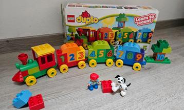 Duplo set 10558 getallen trein beschikbaar voor biedingen