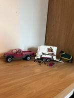 Schleich pick up met aanhanger, Ophalen of Verzenden, Zo goed als nieuw