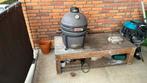 Bbq tafel eikenhout met 2 lades, Tuin en Terras, Buitenkeukens, Ophalen of Verzenden, Gebruikt