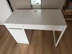 Ikea Micke bureau, wit. 105x50, Ophalen, Zo goed als nieuw