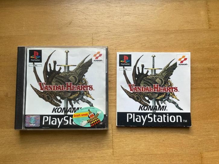 Vandal hearts ps1, Spelcomputers en Games, Games | Sony PlayStation 1, Zo goed als nieuw, Racen en Vliegen, 1 speler, Vanaf 3 jaar