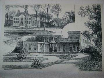 119 / Santpoort Velzerbeek /  Spaarnberg   Litho 1876 beschikbaar voor biedingen
