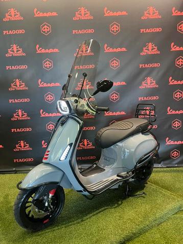 Vespa Sprint 2018 Snor/Brom! Nardo Grey Full Option Garantie beschikbaar voor biedingen