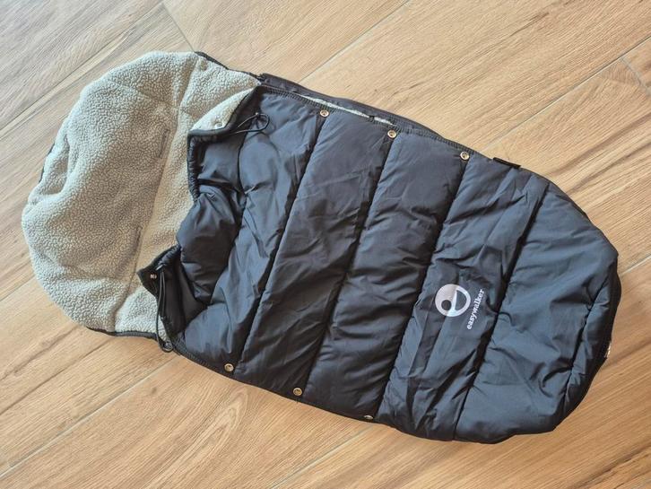 EasyWalker voetenzak - zwart, Kinderen en Baby's, Buggy's, Zo goed als nieuw, Overige merken, Voetenzak, Ophalen of Verzenden