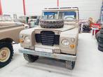 Land Rover 109, bj 1978, oldtimer, 9 zitplaatsen, Auto's, Land Rover, Zwart, Bruin, Bedrijf