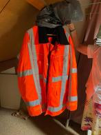 Oranje werk parka met capuchon, Kleding | Heren, Grote Maten, Ophalen of Verzenden, Nieuw, Oranje, Jas of Mantel