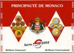BU set Monaco 2002 - 1 cent t/m 2 euro - Blister, Verzenden, Monaco, Overige waardes, Setje