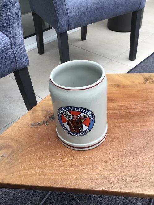 Paulaner München Bierpul Aardewerk - Nieuwstaat, Antiek en Kunst, Antiek | Keramiek en Aardewerk, Ophalen of Verzenden