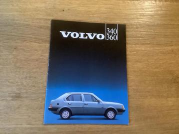 Volvo 340/360 Brochure - 1983 beschikbaar voor biedingen