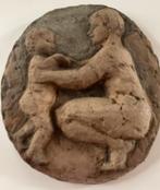 Plaquette Hanna Mobach Utrecht Gemerkt afm. 20,5x18 cm., Verzenden