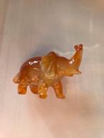 Olifanten beeldje van carneool, Ophalen of Verzenden, Zo goed als nieuw, Dier