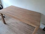 Eettafel hout- gratis- opknapper, Huis en Inrichting, Tafels | Eettafels, 50 tot 100 cm, 150 tot 200 cm, Gebruikt, Rechthoekig