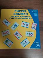 Puzzel Sommen Rekenspel - Educatief Speelgoed, Ophalen of Verzenden, Zo goed als nieuw, Puzzelen