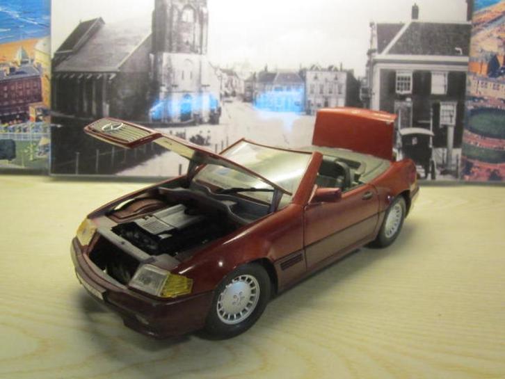 MERCEDES-BENZ 500 SL CABRIOLET 129 type, Hobby en Vrije tijd, Modelauto's | 1:18, Auto, Ophalen of Verzenden