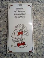 Tegel spreuk, Ophalen, Zo goed als nieuw