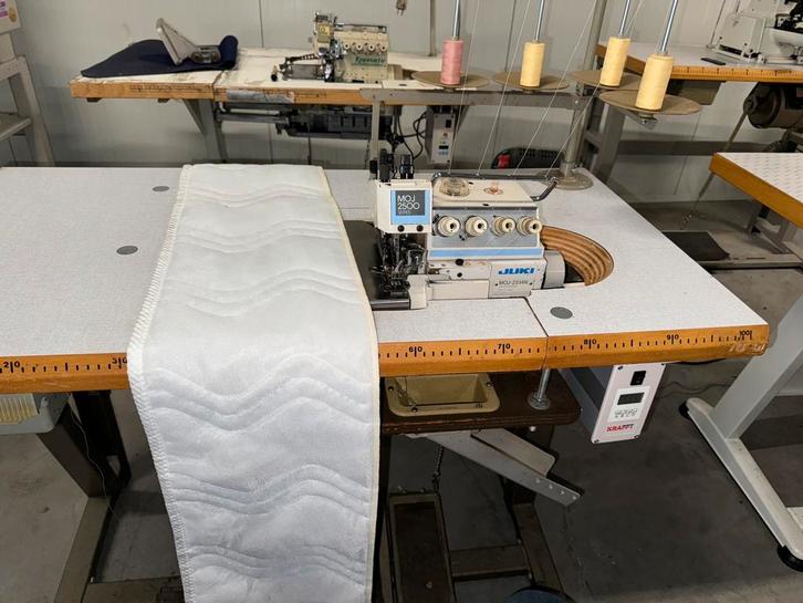 Industriele lockmachine overlock juki dubbel transport zware, Hobby en Vrije tijd, Naaimachines en Toebehoren, Nieuw, Lockmachine