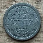 25 cent 1915 Wilhelmina, Ophalen, Zilver, 25 cent, Koningin Wilhelmina