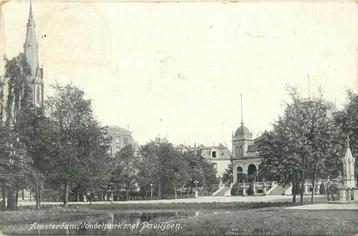 (304-264-039) Amsterdam Vondelpark met Paviljoen beschikbaar voor biedingen