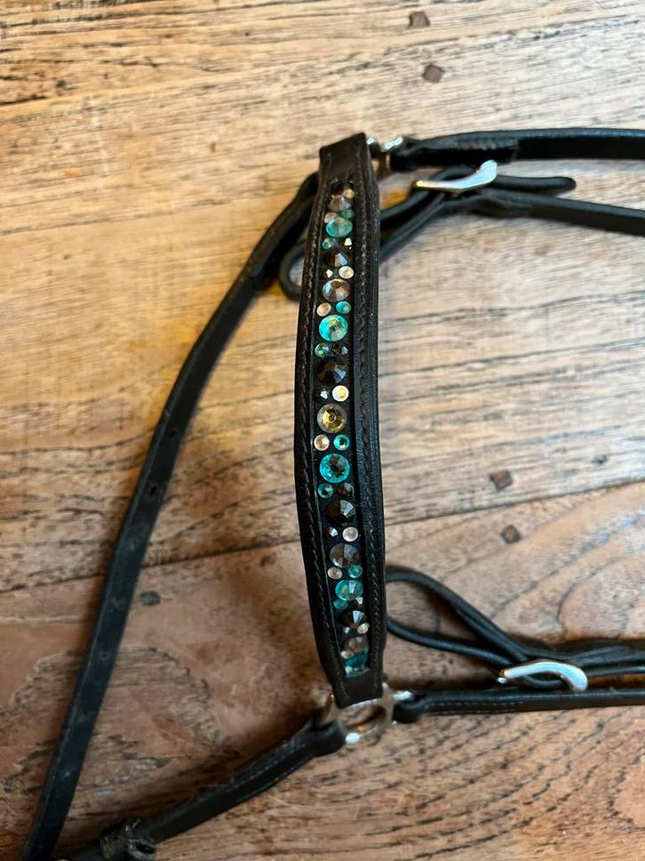 Hoofdstel Nordic horse en oude Goertz, Dieren en Toebehoren, Paarden en Pony's | Hoofdstellen en Tuigage, Zo goed als nieuw, Dressuur